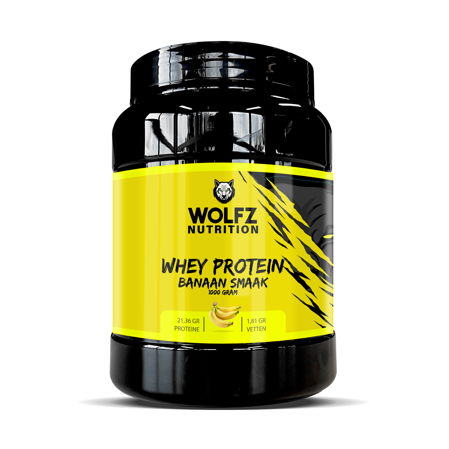 Whey Protein - Banaan - 1000 Gram