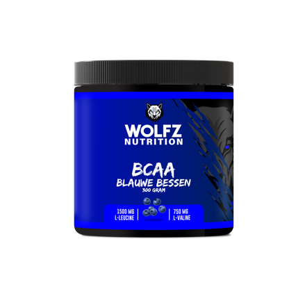 BCAA Poeder Blauwe Bessen - 300 Gram