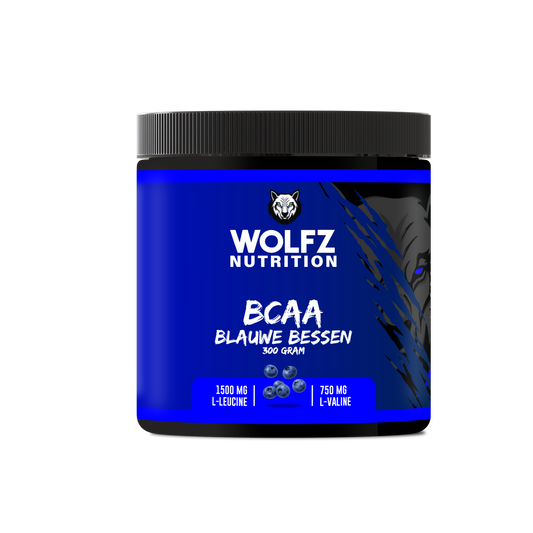 BCAA Poeder Blauwe Bessen - 300 Gram