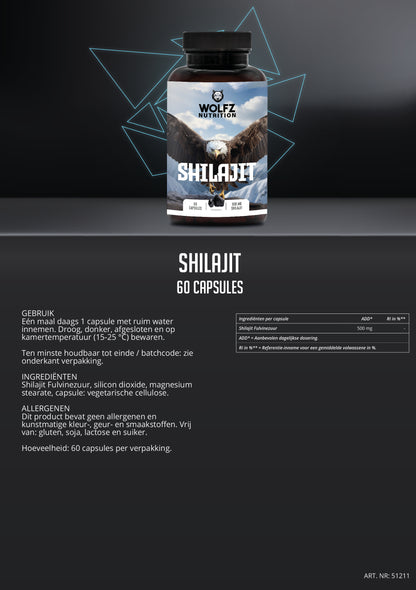 Shilajit - 60 Capsules