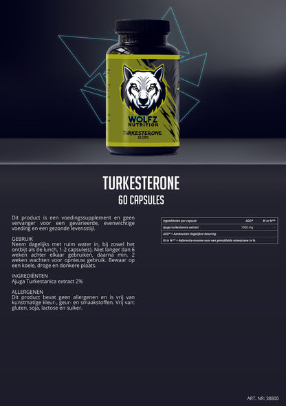 Turkesterone - 60 Capsules