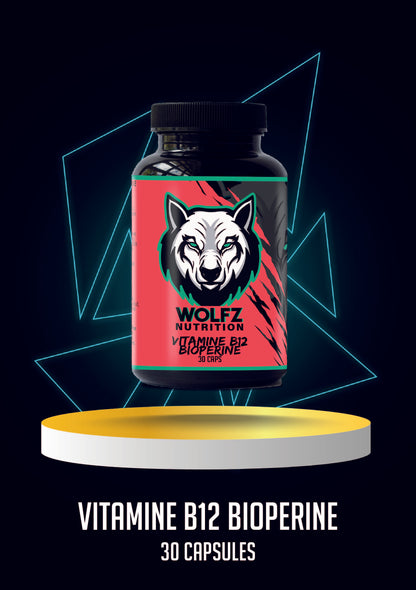 Vitamine B12 Bioperine - 30 Capsules
