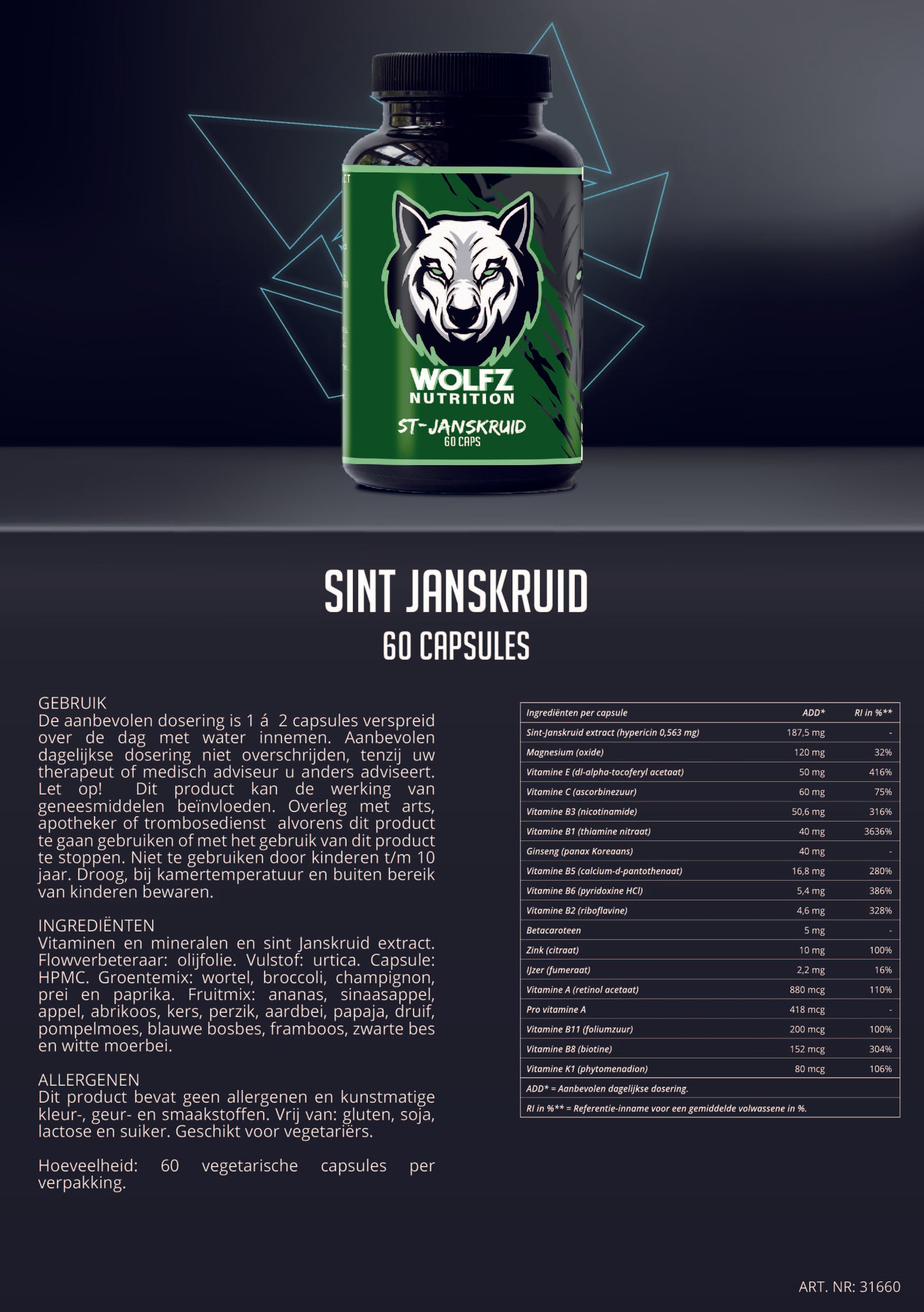 Sint Janskruid - 90 Capsules