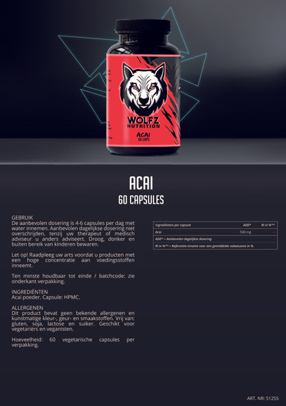 Acai - 60 Capsules
