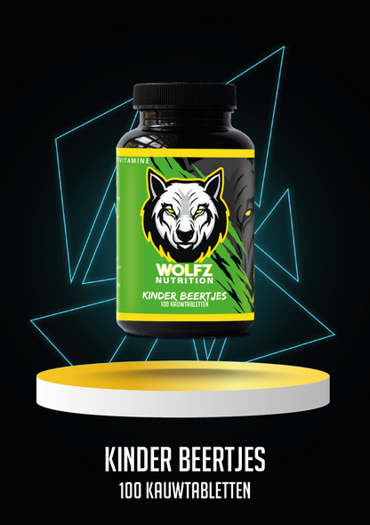 Kinder Beertjes Multivitamine - 100 Kauwtabletten