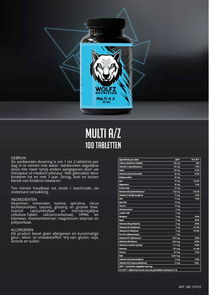 Multi A/Z - 100 Tabletten