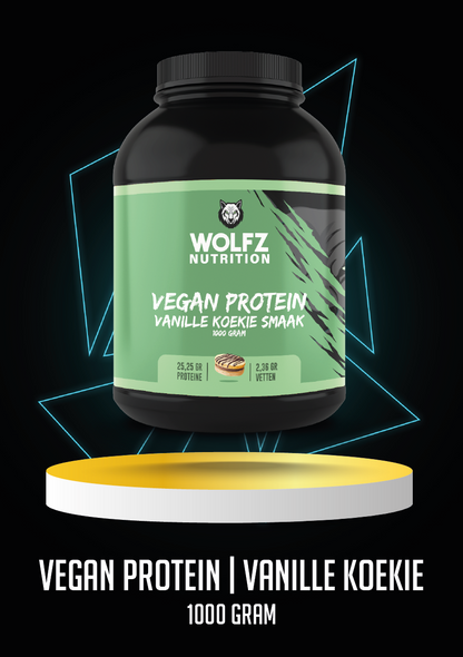 Vegan Protein - Vanille Koekie - 1000 Gram