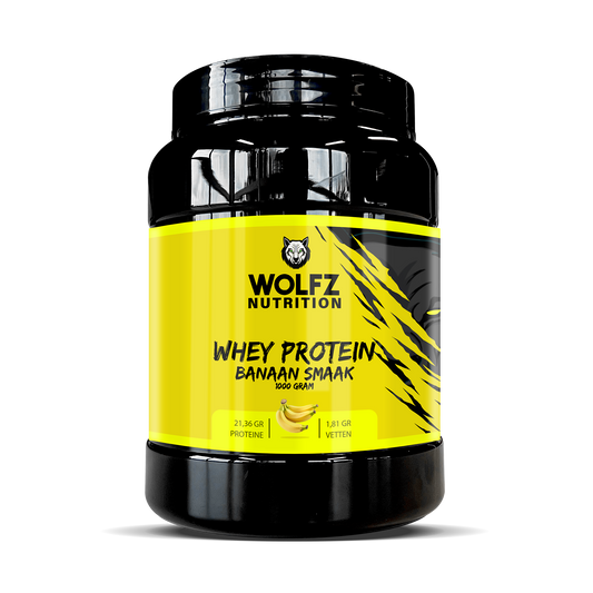 Whey Protein - Banaan - 1000 Gram